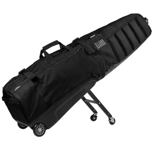 Rolling Golf Travel Bag with Retractable Legs