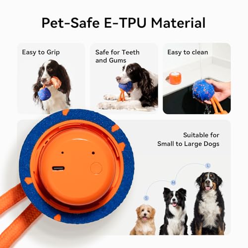Smart Interactive Rolling Dog Ball Toy