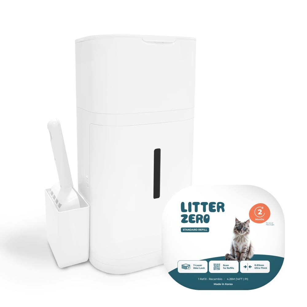 Smart Cat Litter Disposal Bin with Odor Lock