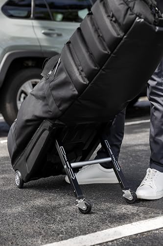 Rolling Golf Travel Bag with Retractable Legs