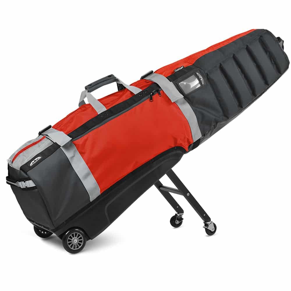 Rolling Golf Travel Bag with Retractable Legs