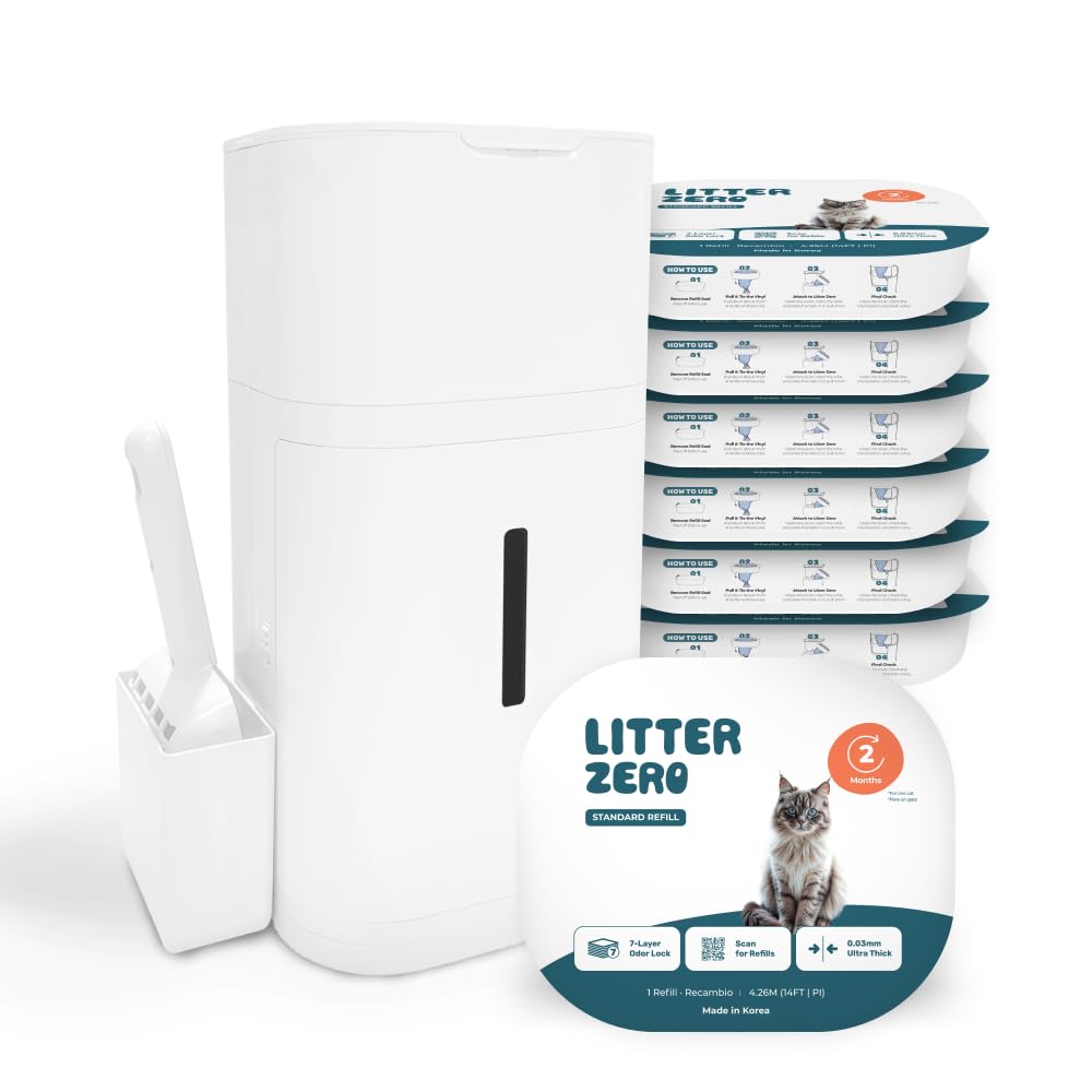 Smart Cat Litter Disposal Bin with Odor Lock