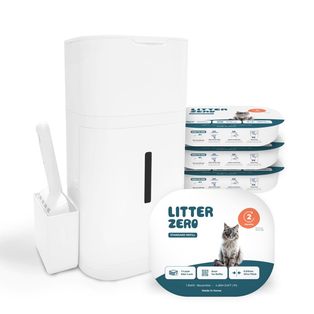 Smart Cat Litter Disposal Bin with Odor Lock