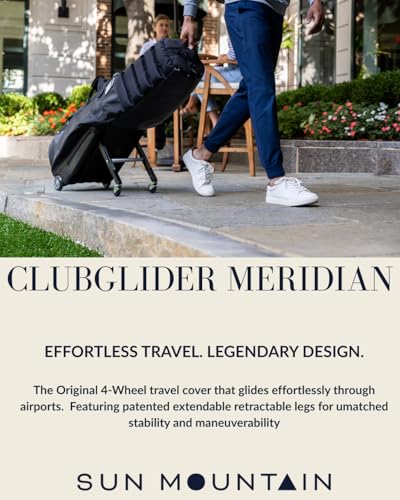 Rolling Golf Travel Bag with Retractable Legs