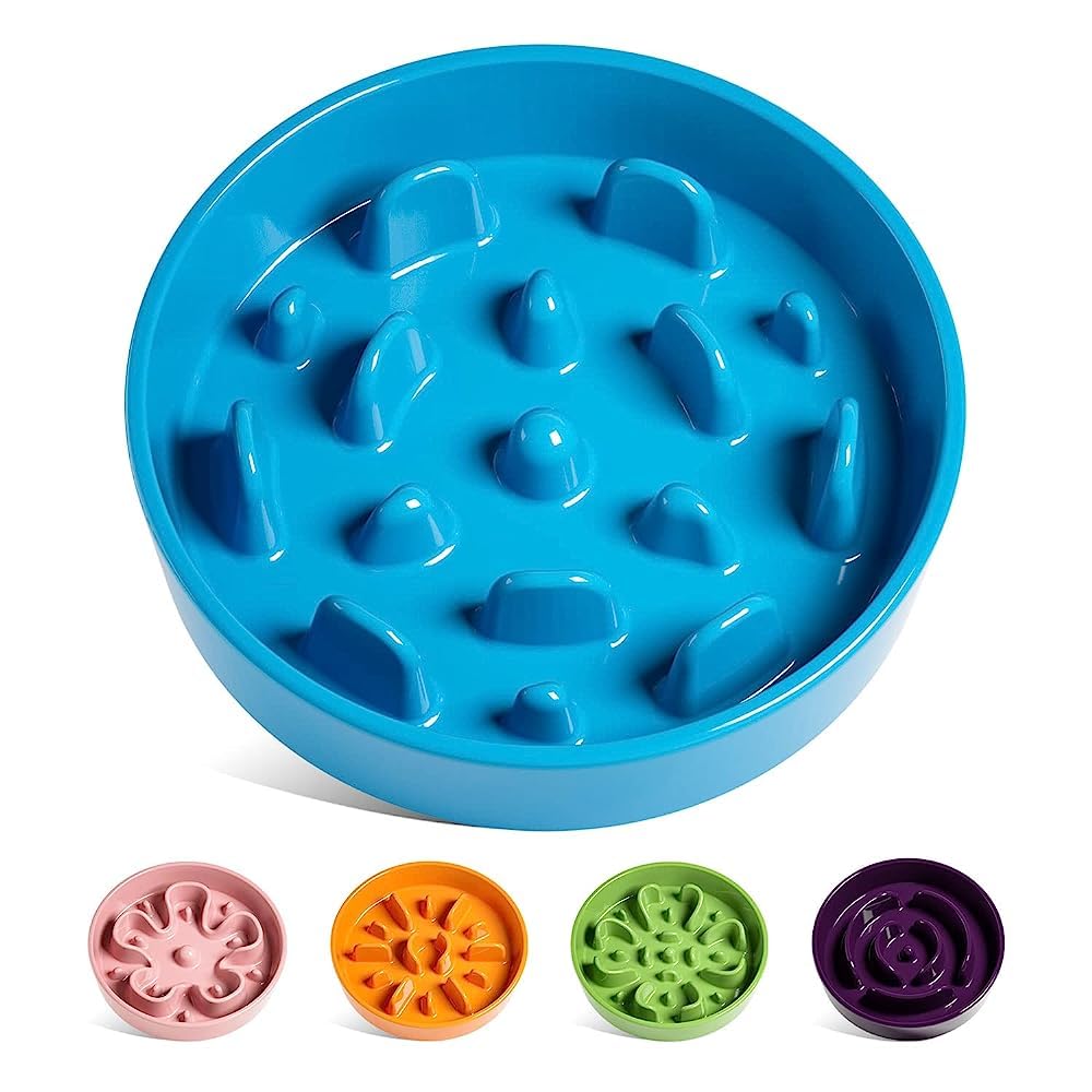 LE TAUCI Dog Bowls Slow Feeder Ceramic