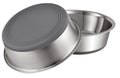 PEGYY11 Nonslip Stainless Steel Dog Cat Bowls, 2 Count