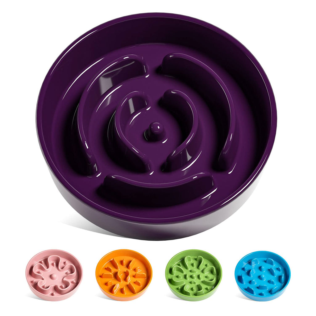LE TAUCI Dog Bowls Slow Feeder Ceramic