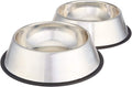 Non-Skid Stainless Steel Pet Feeding Bowl