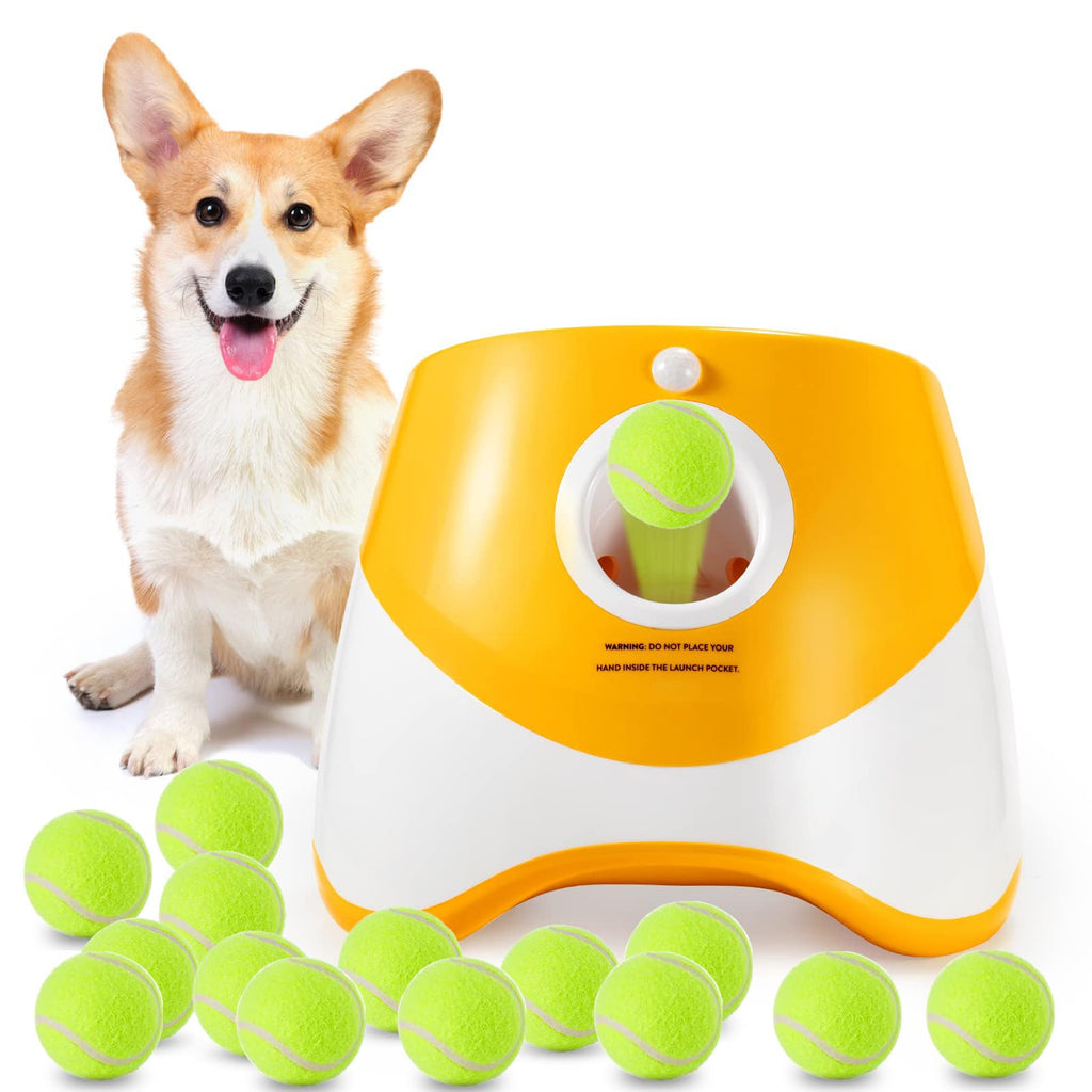 Automatic Dog Ball Launcher with Adjustable Range