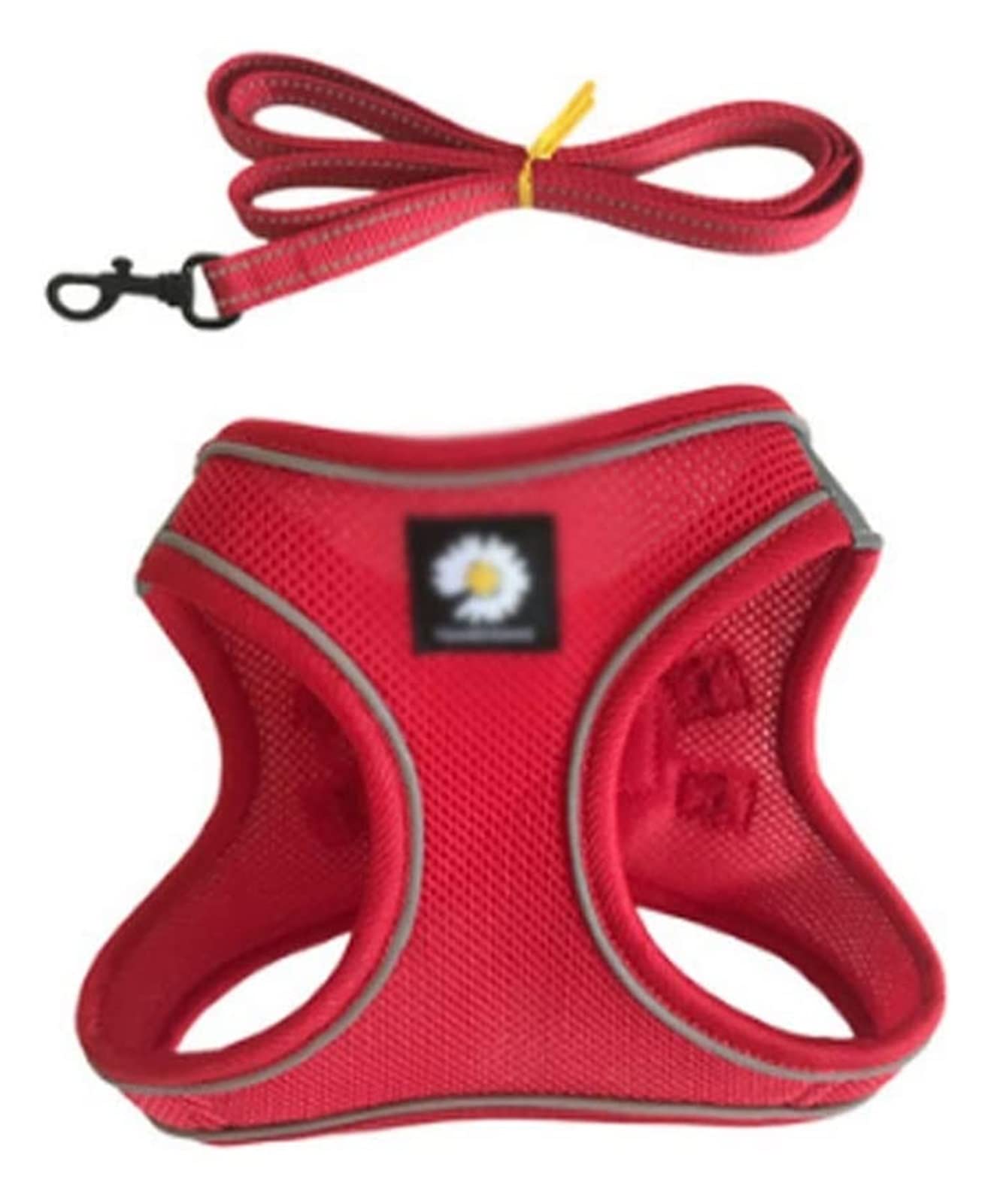 Reflective Breathable Dog Harness and Leash