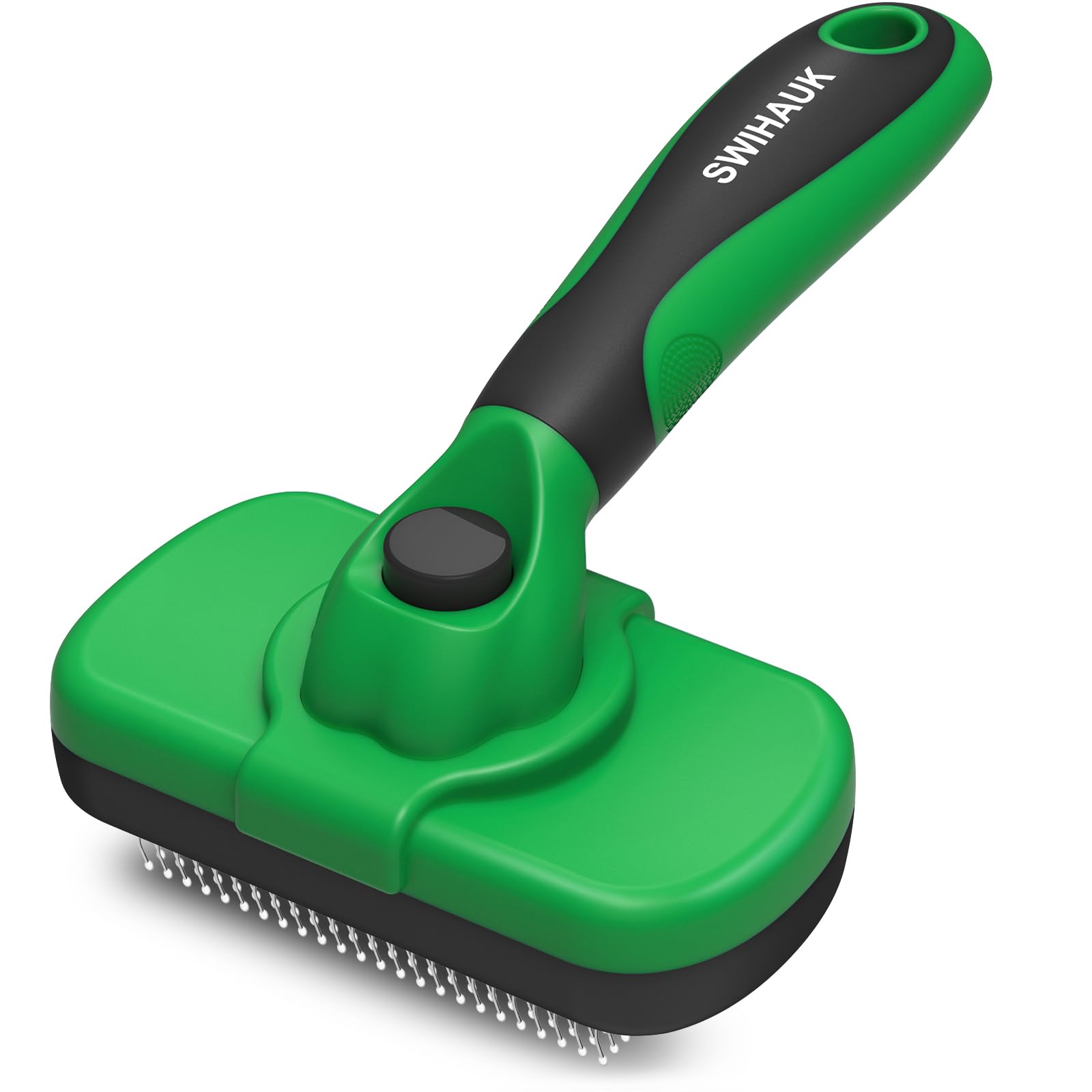 SWIHAUK Self Cleaning Slicker Brush for Pets