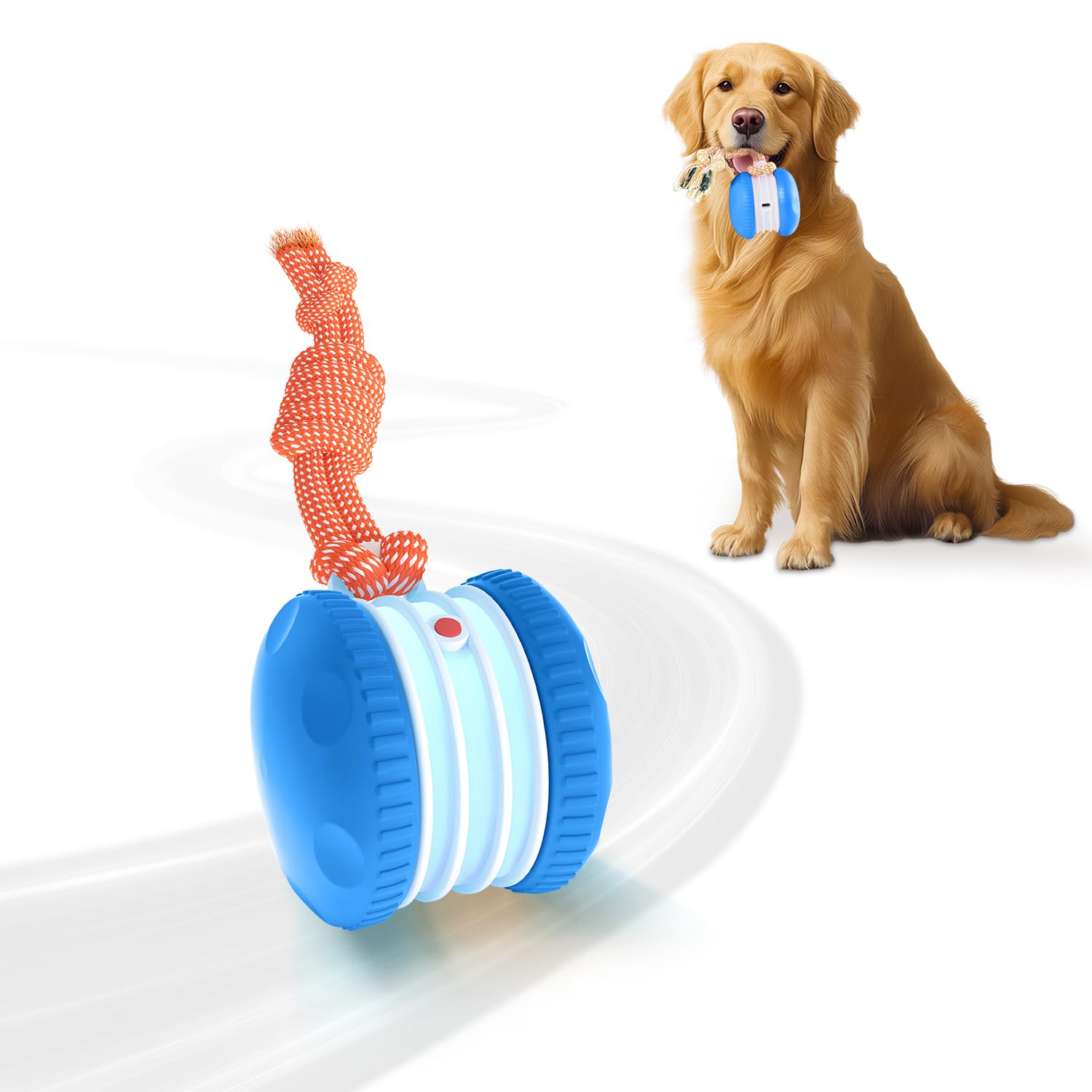 Interactive Rolling Dog Ball for Active Play
