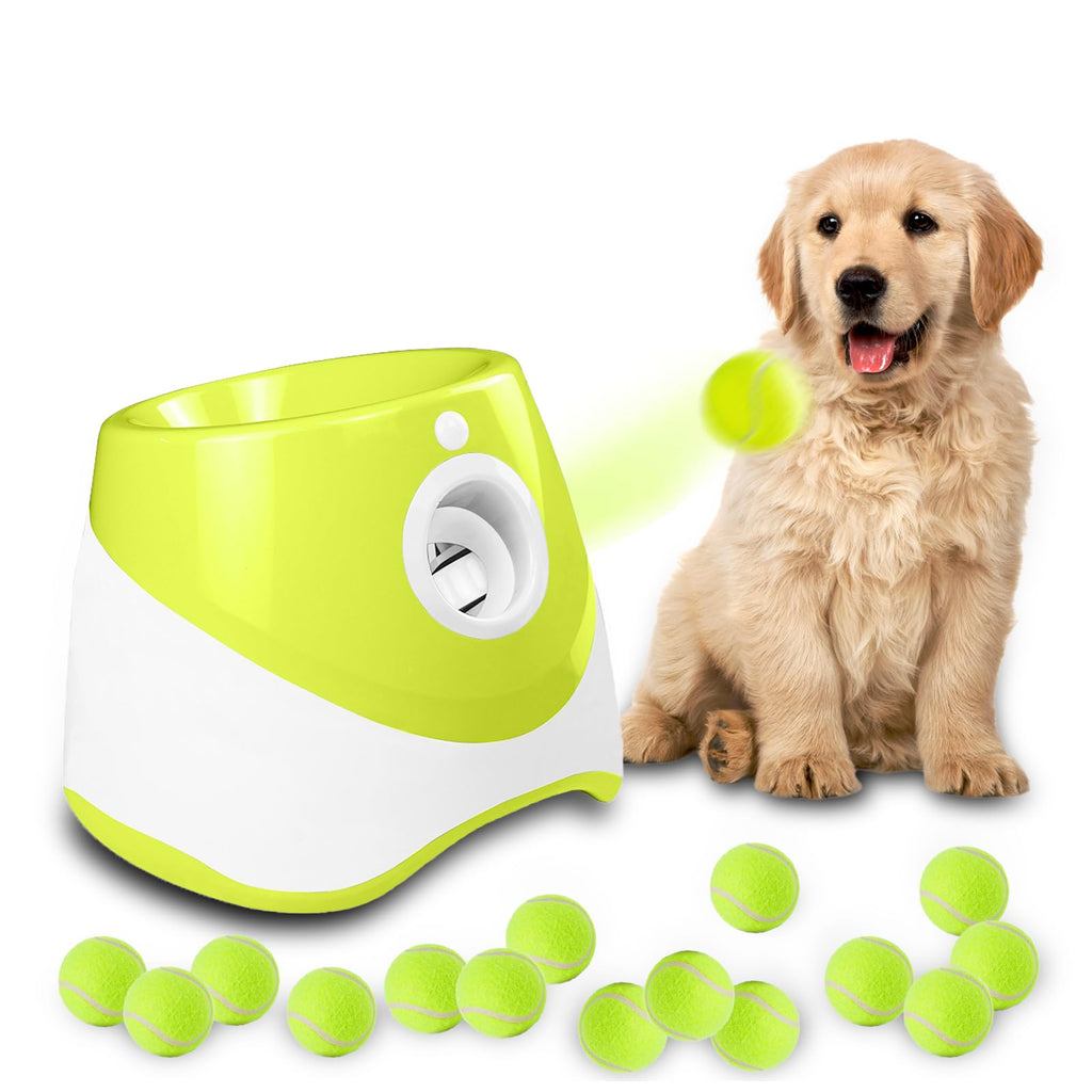 Automatic Dog Ball Launcher with Adjustable Range