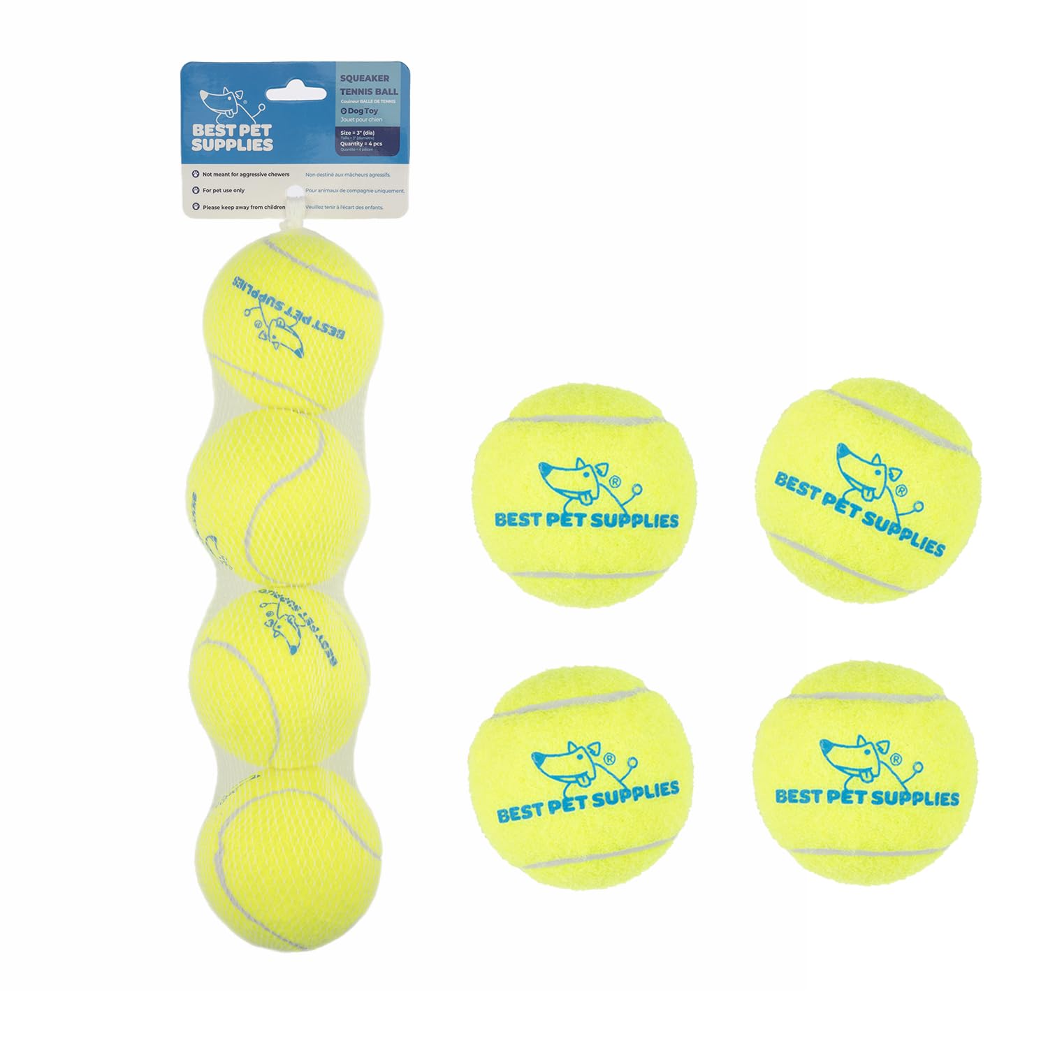 Interactive Squeaky Dog Toy for Active Chewers