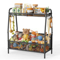 Metal Dog Toy Storage Bin for Pet Supplies