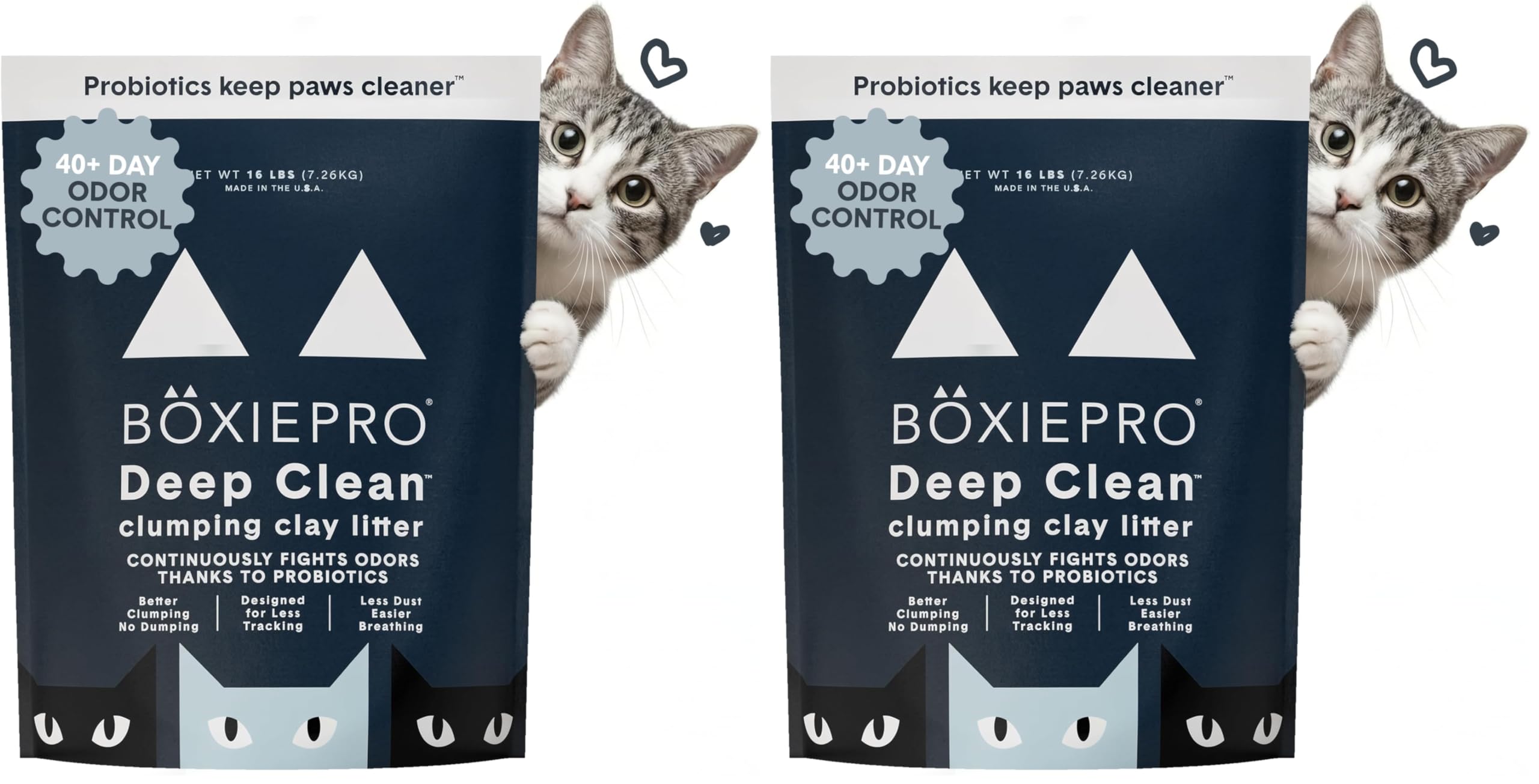 Boxie PRO and GLO Premium Clumping Litter