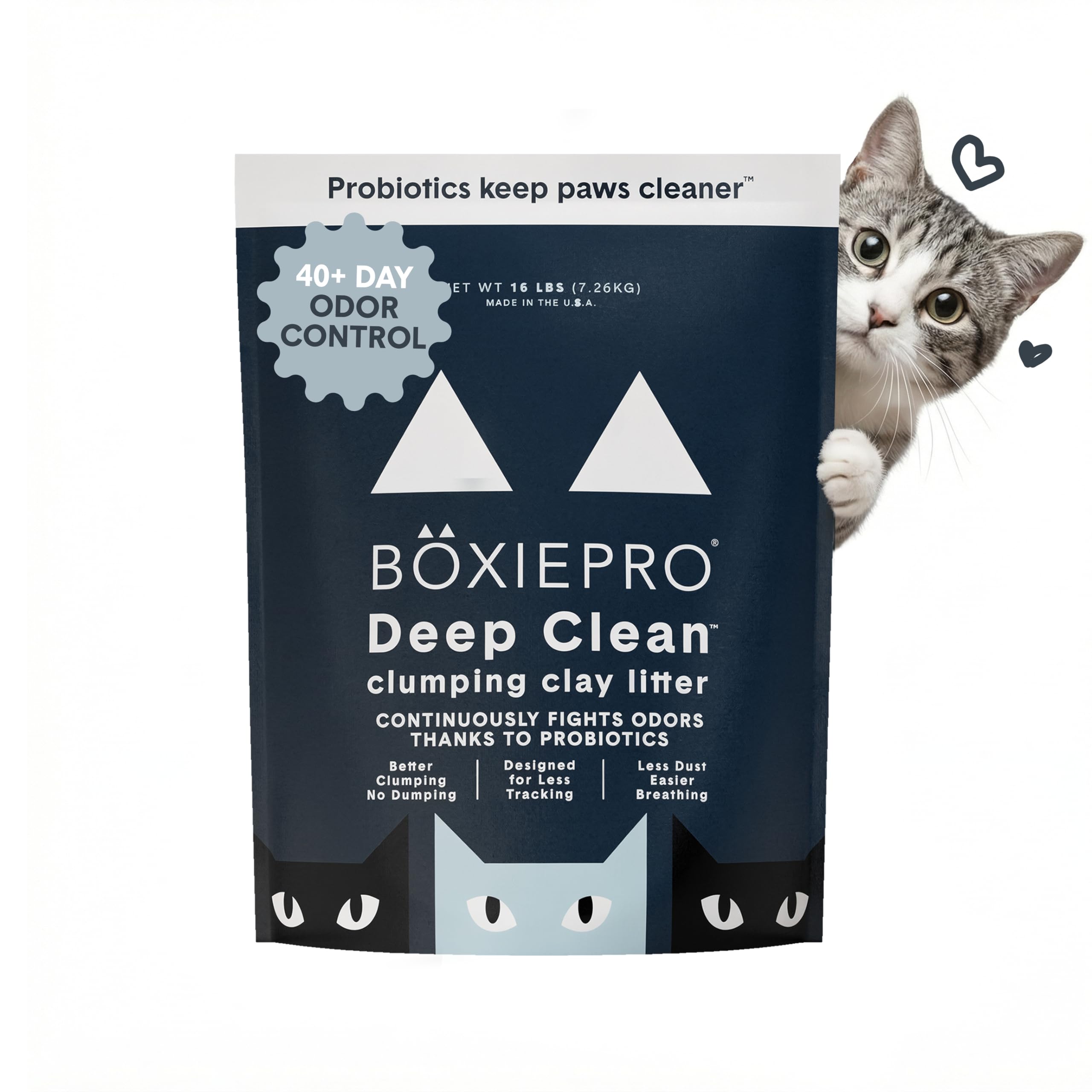 Boxie PRO and GLO Premium Clumping Litter