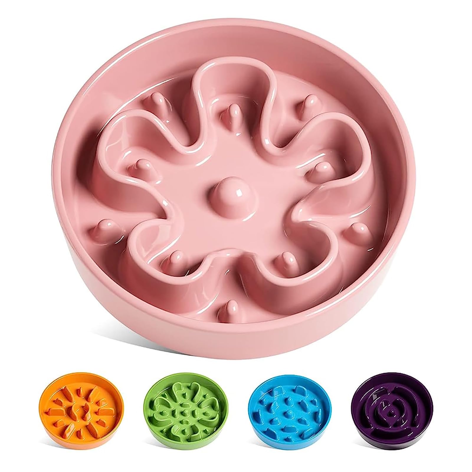 LE TAUCI Dog Bowls Slow Feeder Ceramic