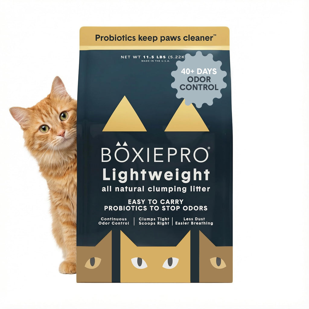 Boxie PRO and GLO Premium Clumping Litter
