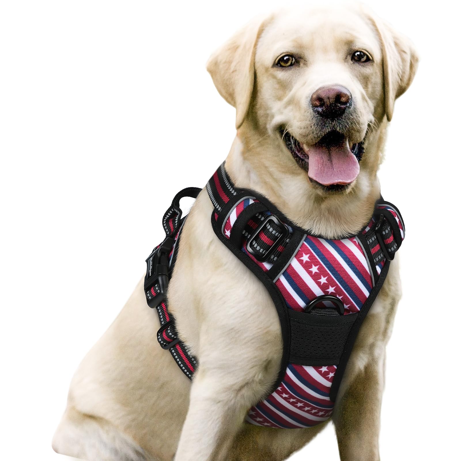 Reflective No Pull Dog Harness with Handle