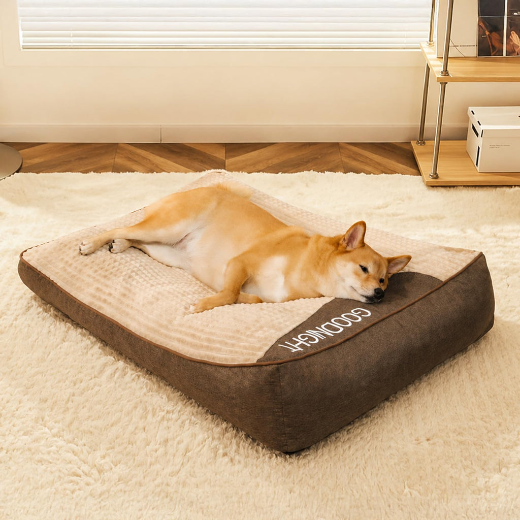 Orthopedic Plush Dog Sofa Bed with Foam