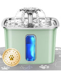 Stainless Steel Pet Water Fountain with Filters
