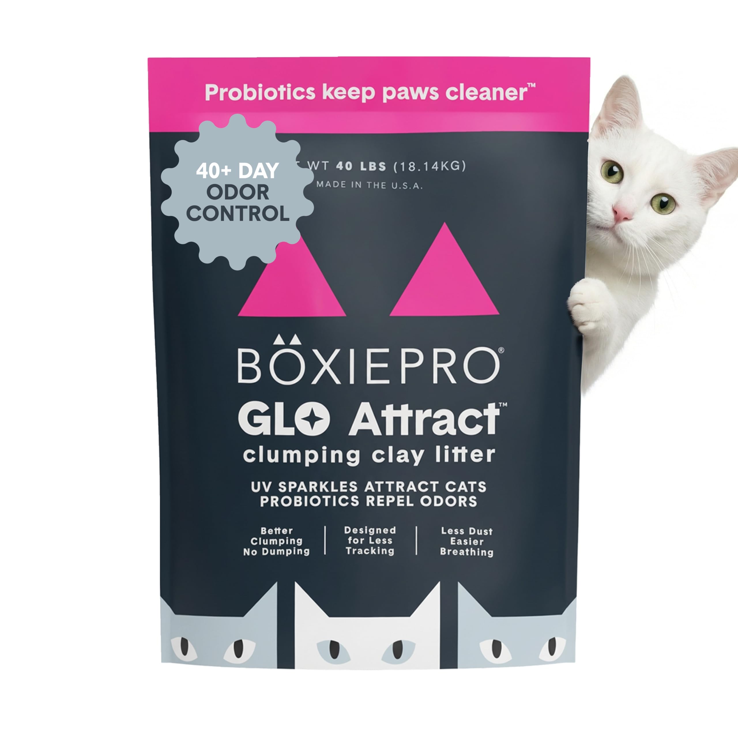 Boxie PRO and GLO Premium Clumping Litter