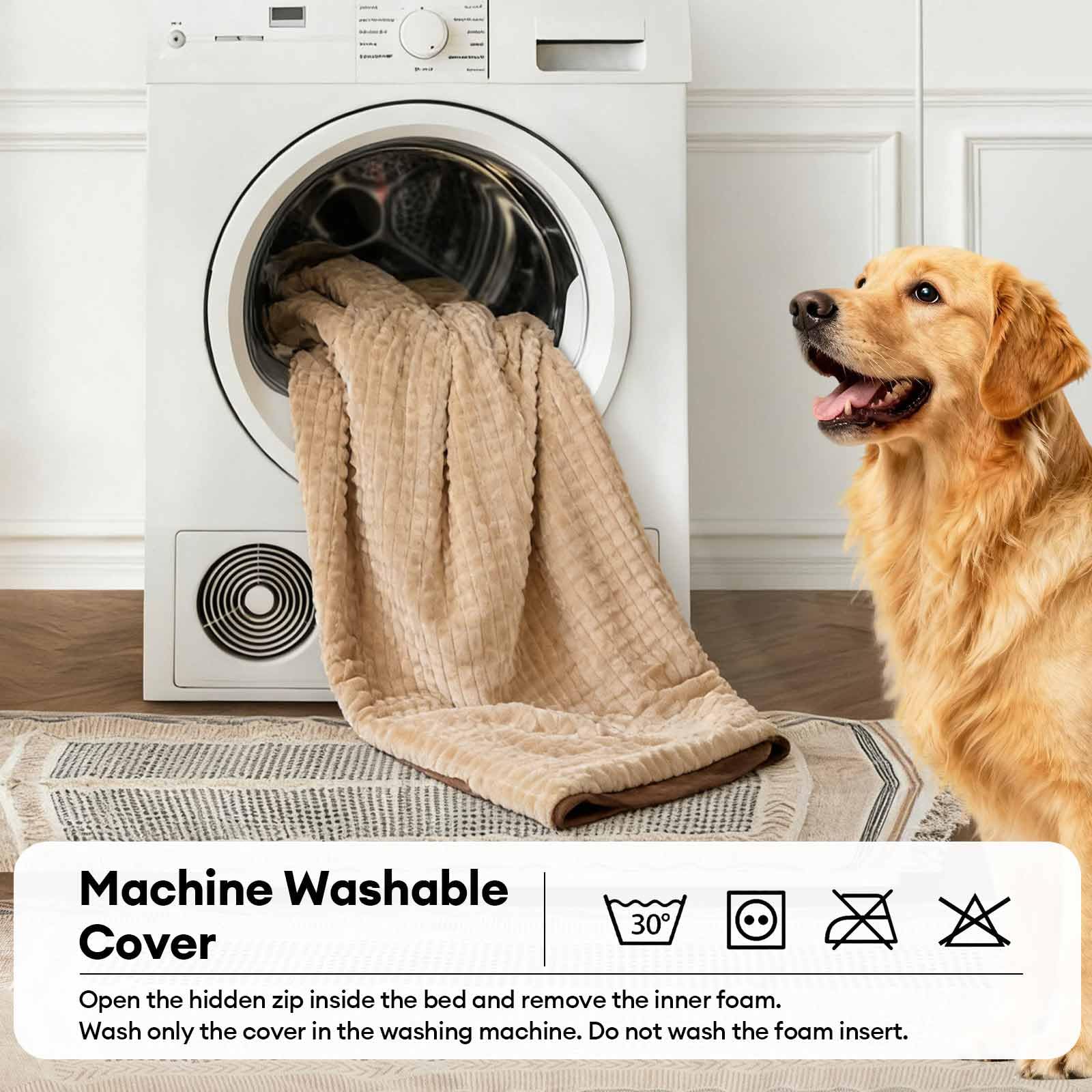 Orthopedic Plush Dog Sofa Bed with Foam