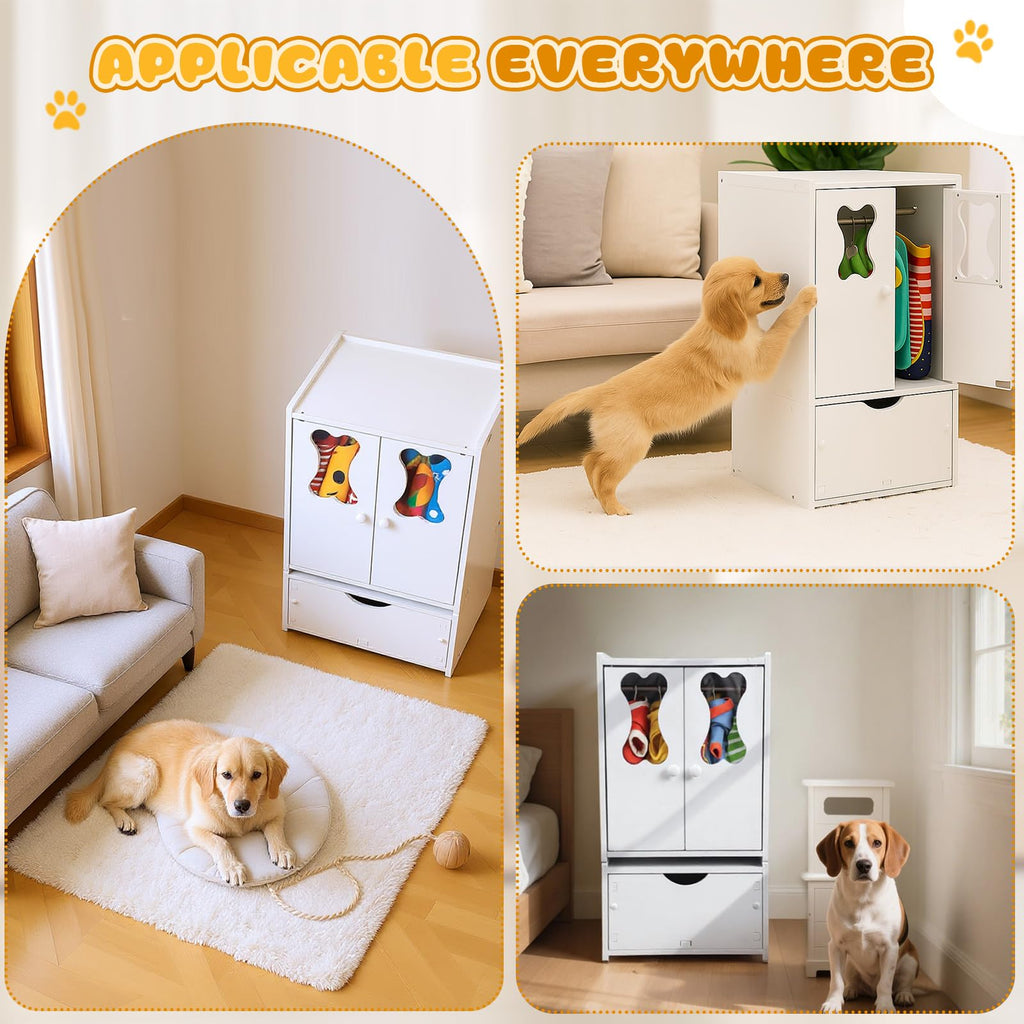 Pet Storage Wardrobe Organizer with Drawers