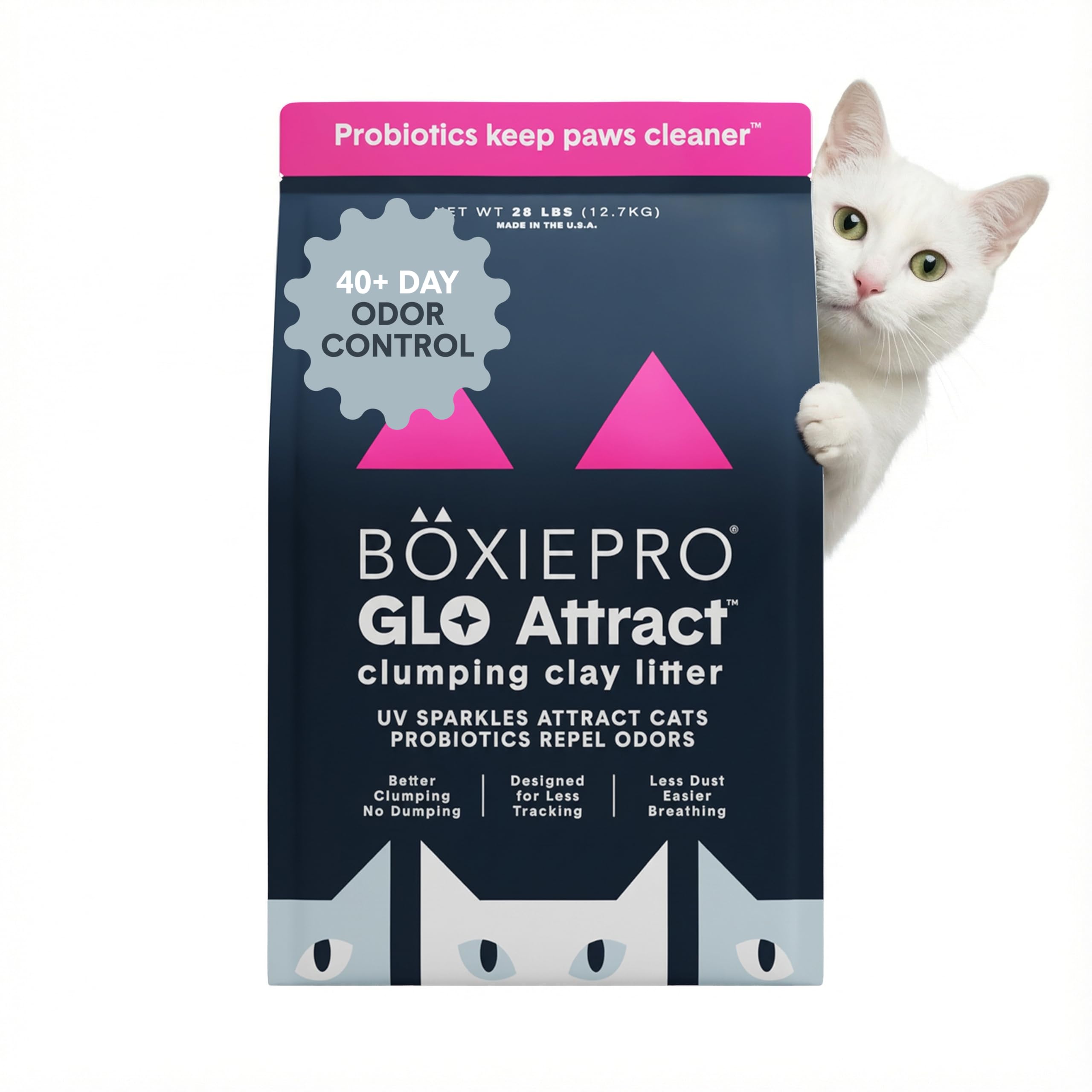 Boxie PRO and GLO Premium Clumping Litter