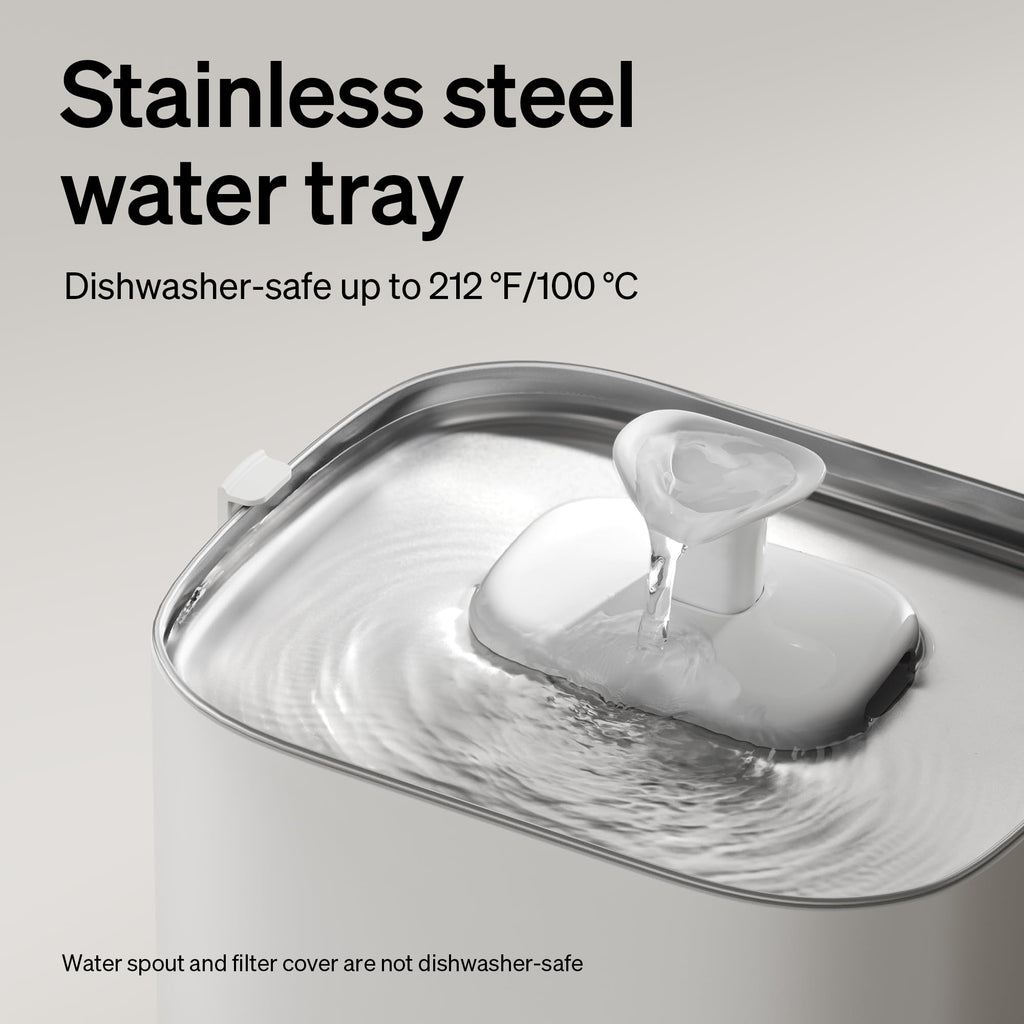 Cordless Smart Pet Water Fountain with App