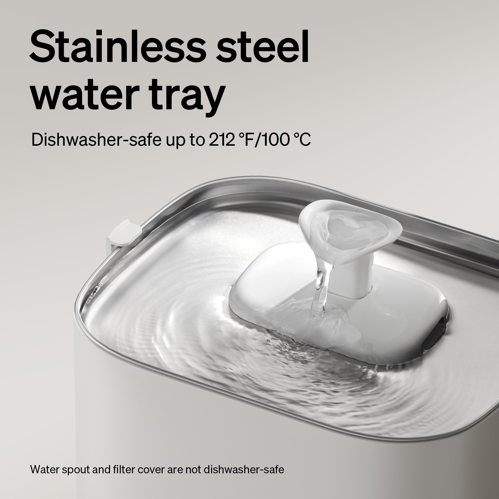 Cordless Smart Pet Water Fountain with App