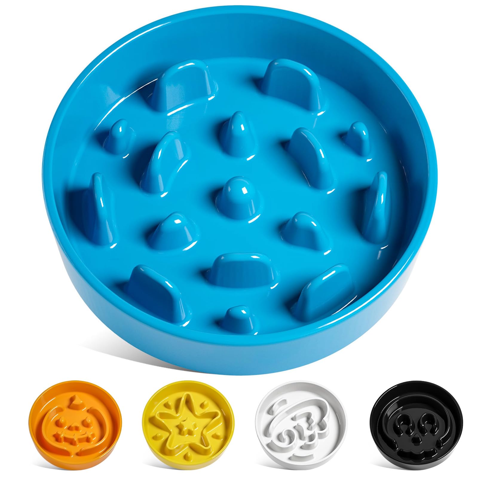 LE TAUCI Dog Bowls Slow Feeder Ceramic