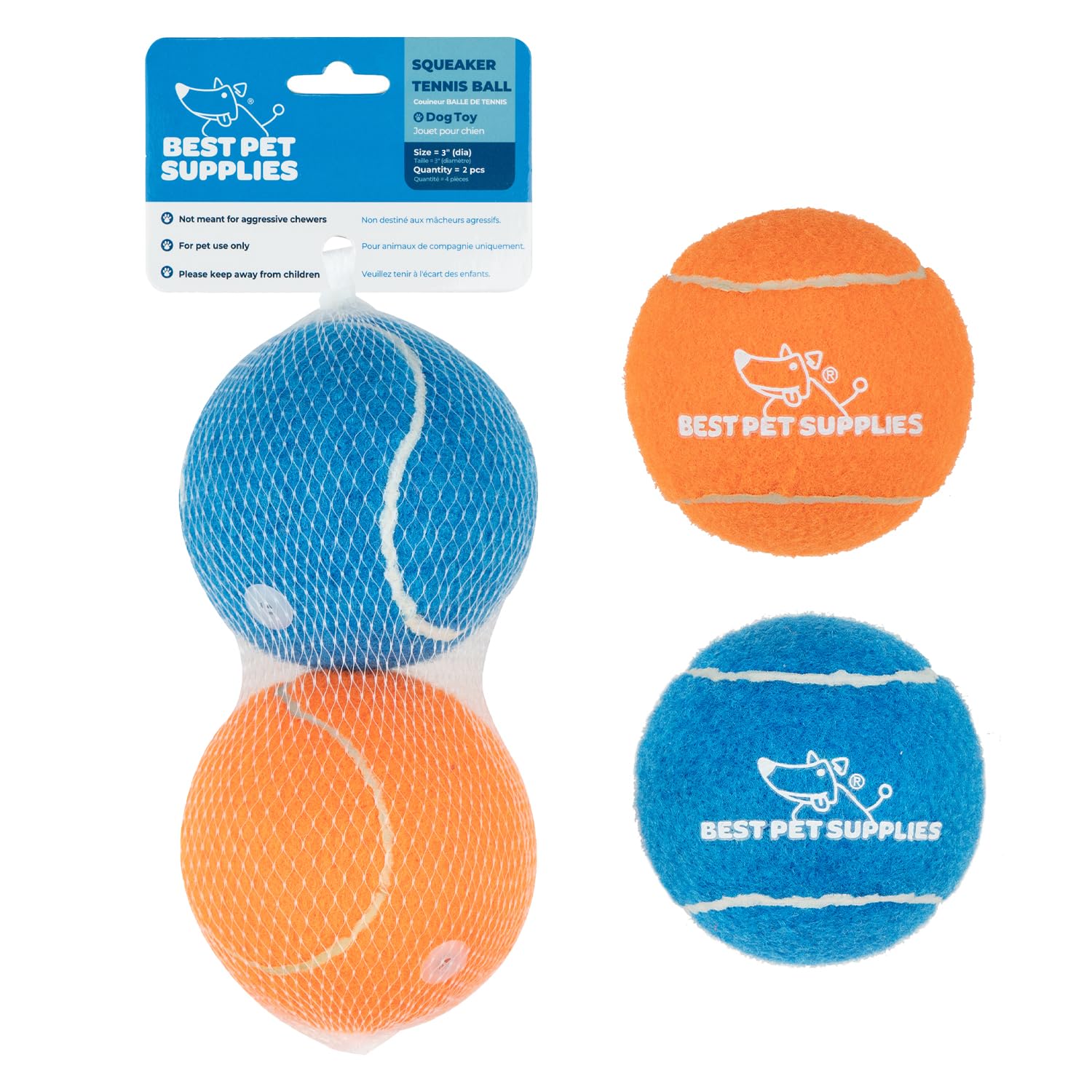 Interactive Squeaky Dog Toy for Active Chewers