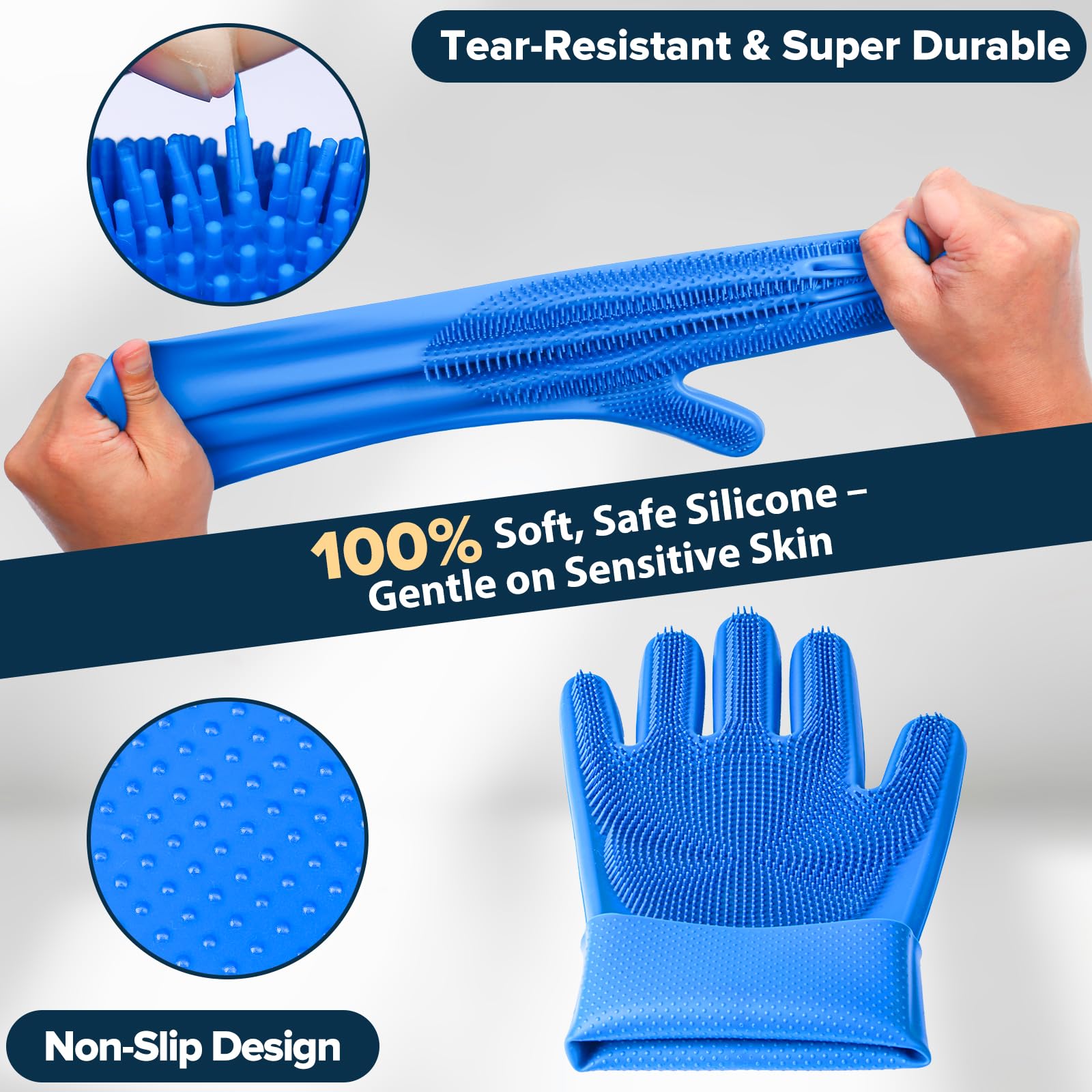 6PCS Pet Grooming Kit for Dogs and Cats
