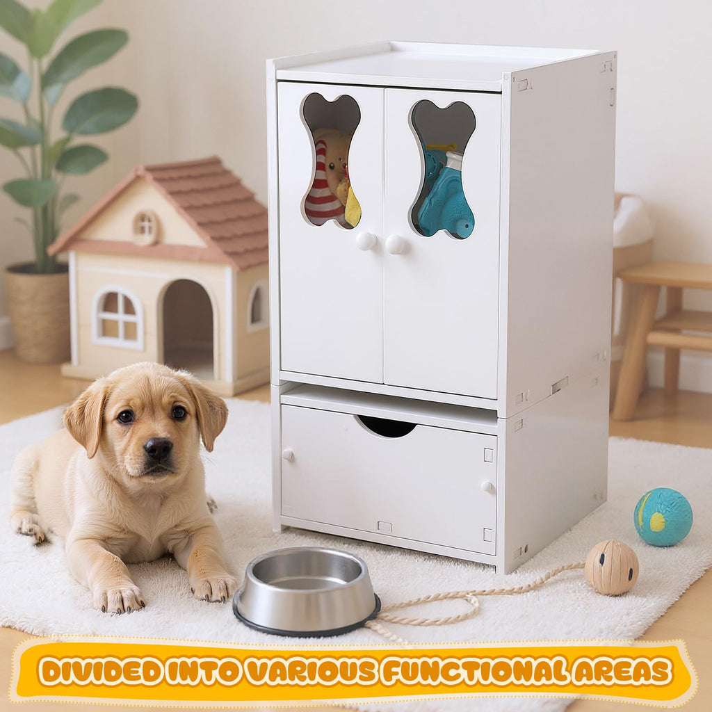 Pet Storage Wardrobe Organizer with Drawers