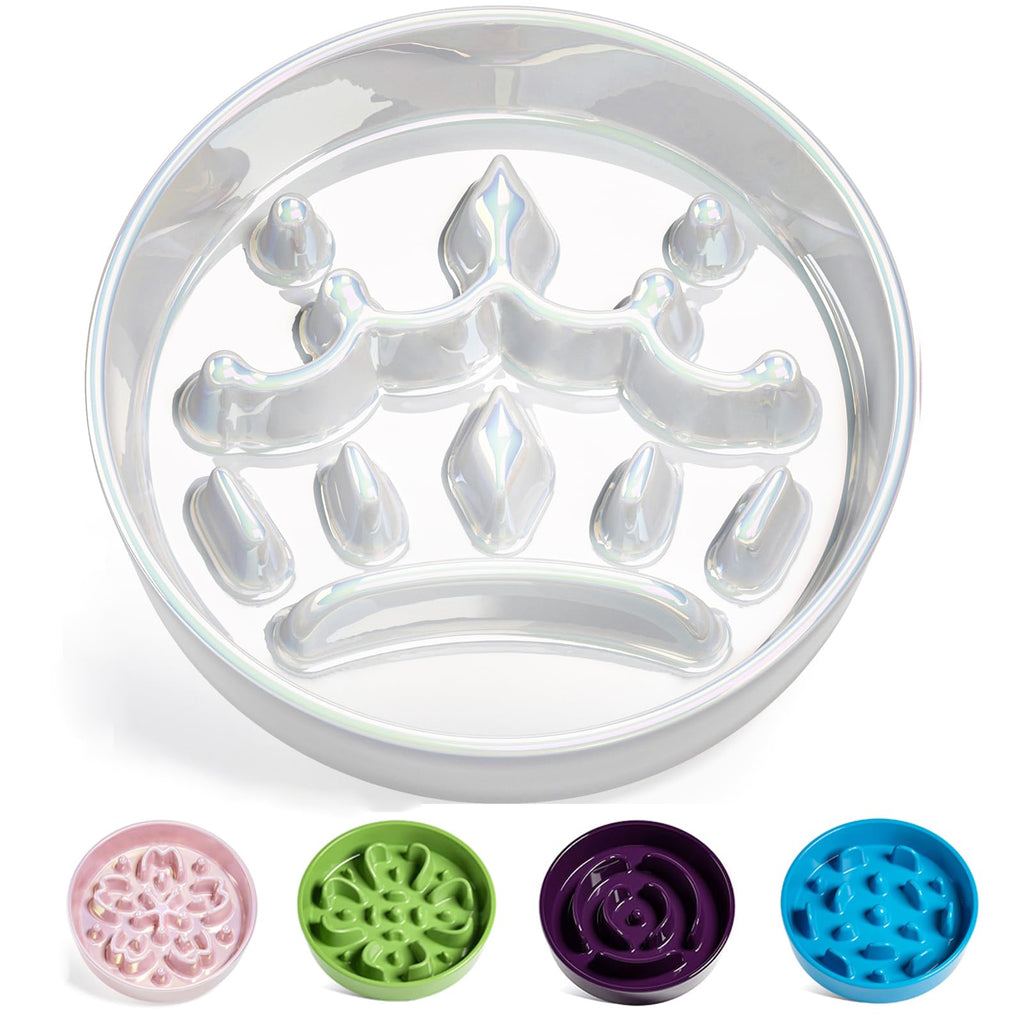 LE TAUCI Dog Bowls Slow Feeder Ceramic