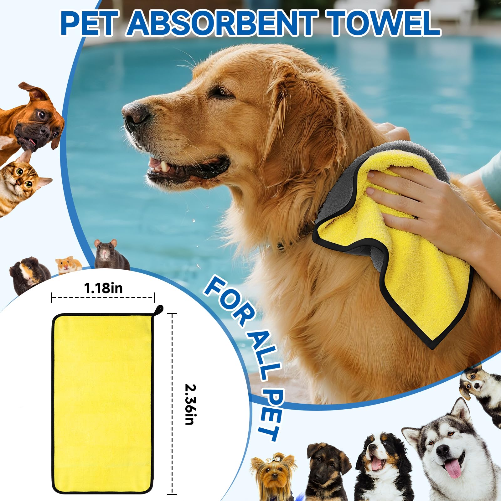 Pet Steam Brush for Dog & Cat