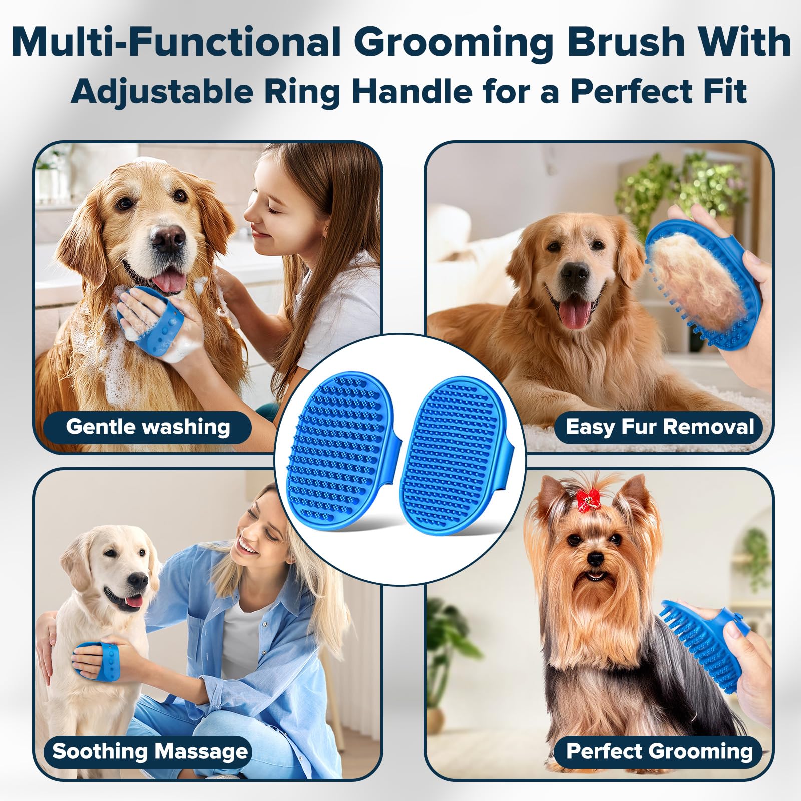 6PCS Pet Grooming Kit for Dogs and Cats