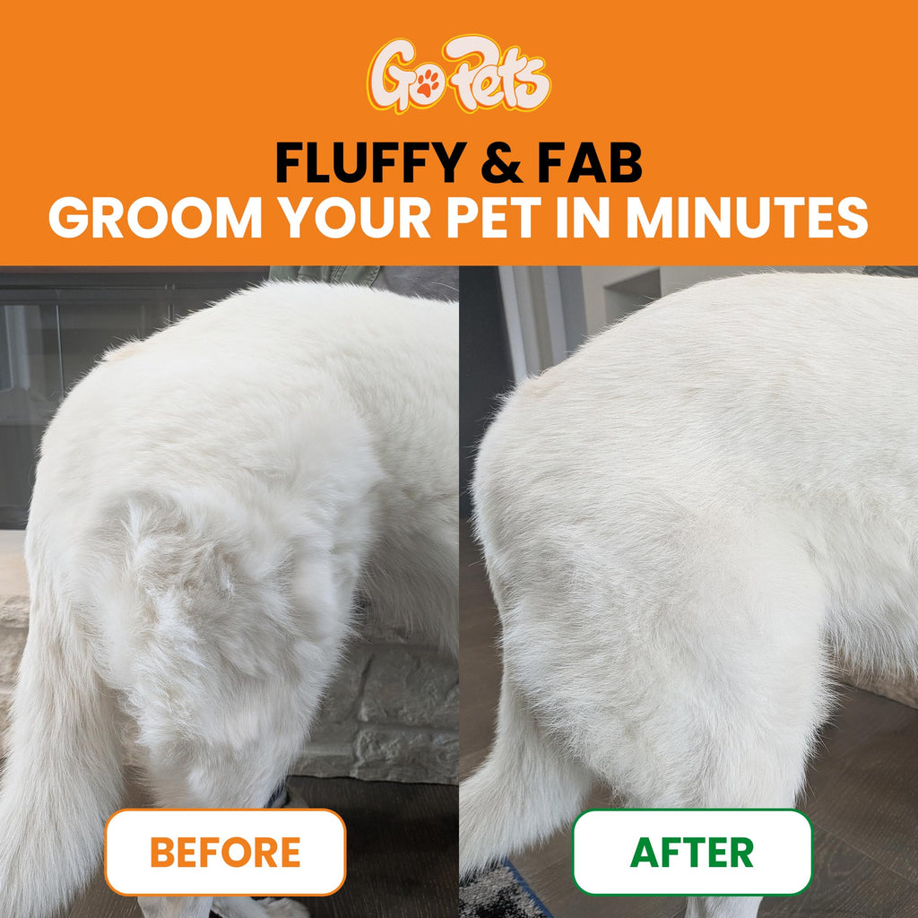 2-Sided Deshedding and Dematting Pet Comb