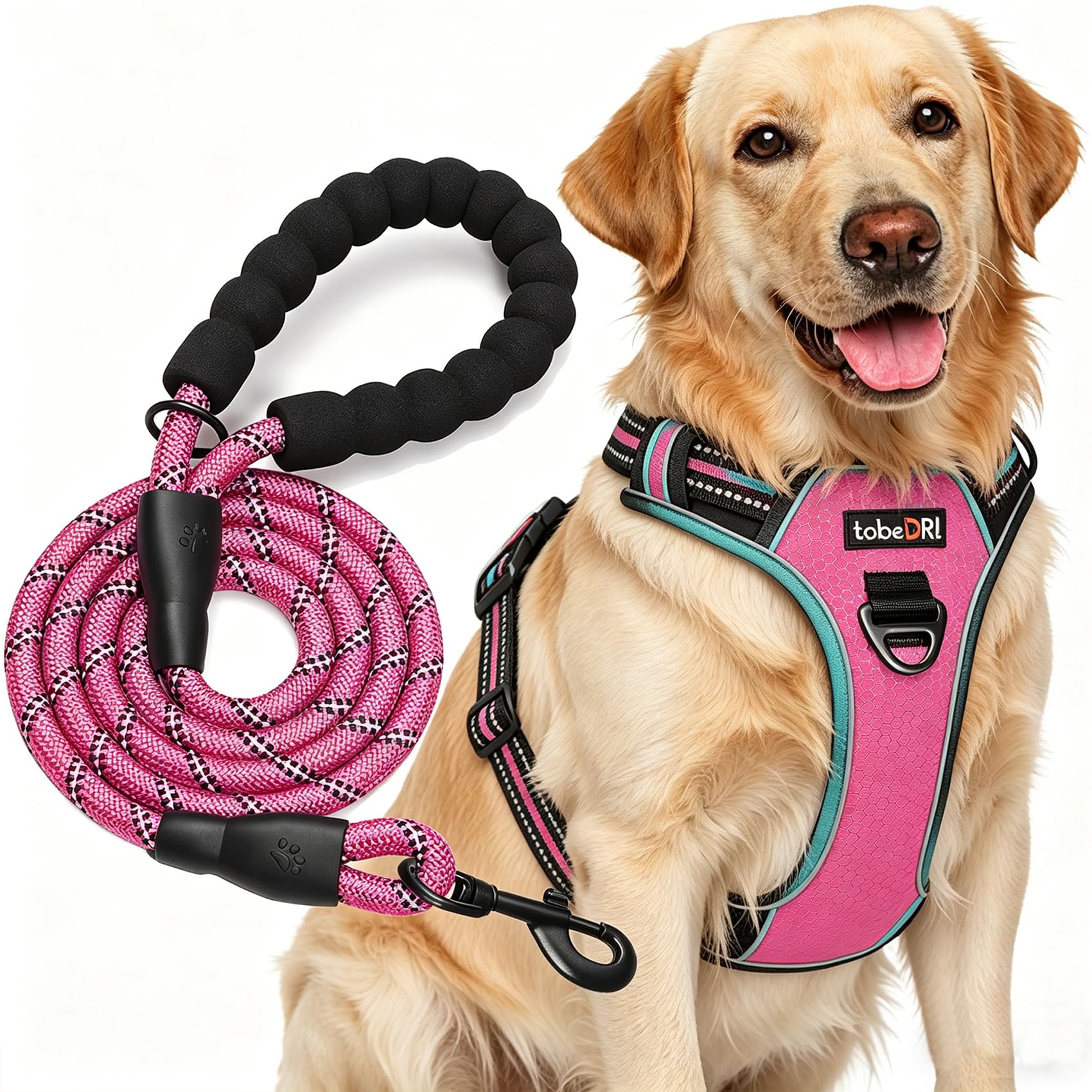 Reflective No Pull Dog Harness with Leash