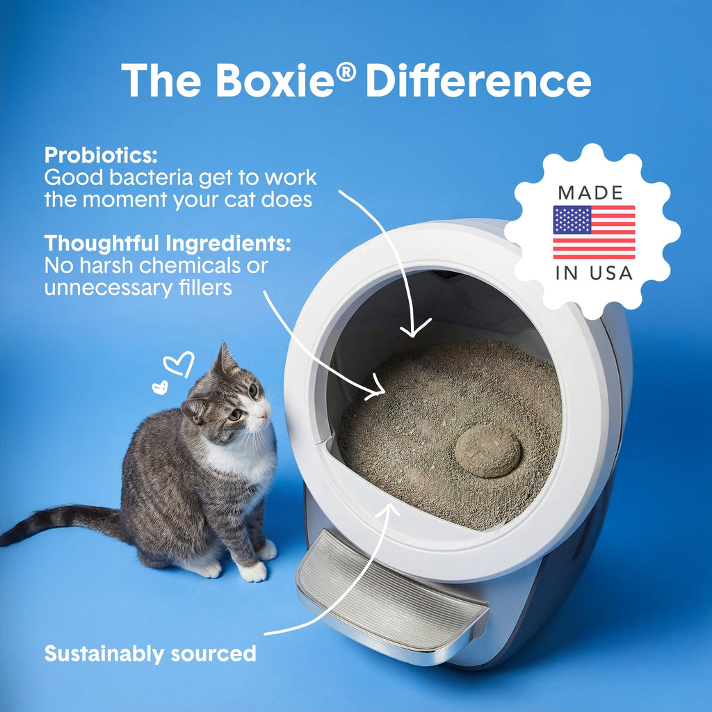 Boxie PRO and GLO Premium Clumping Litter
