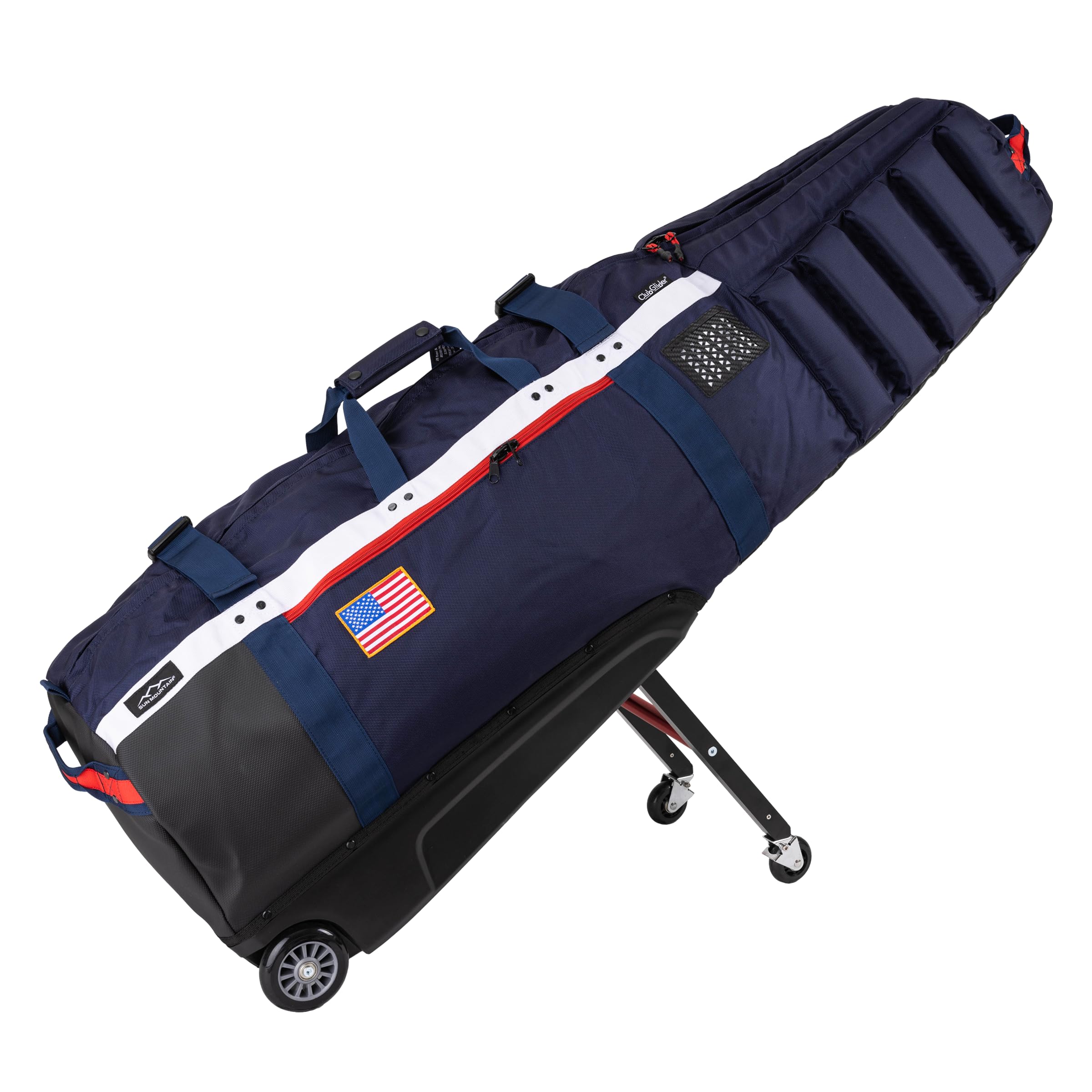 Rolling Golf Travel Bag with Retractable Legs