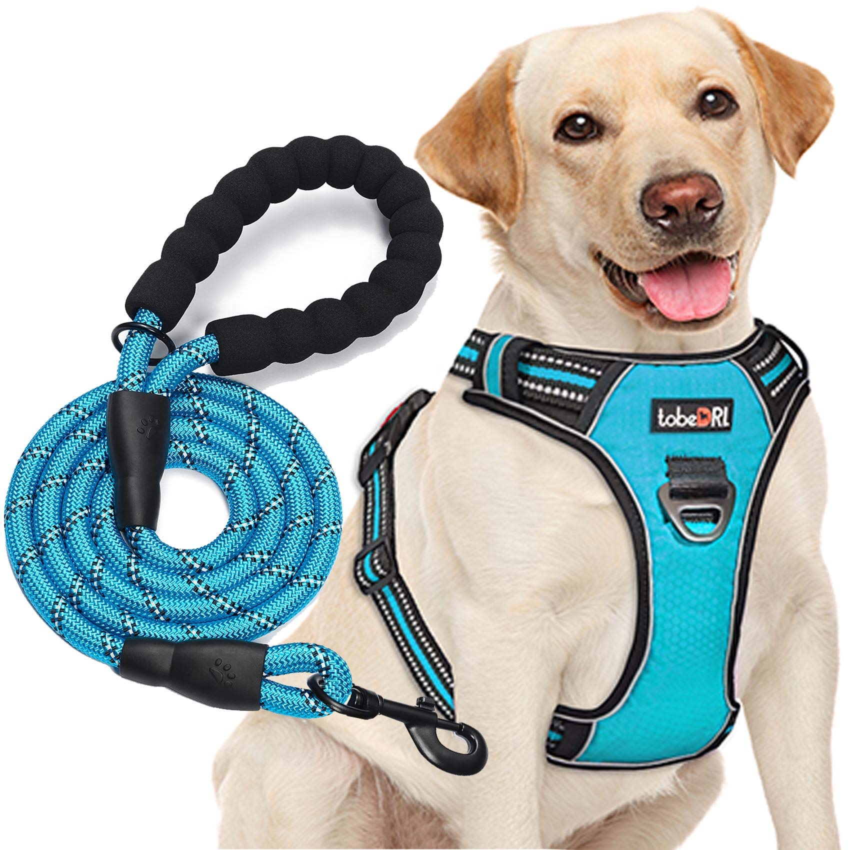 Reflective No Pull Dog Harness with Leash