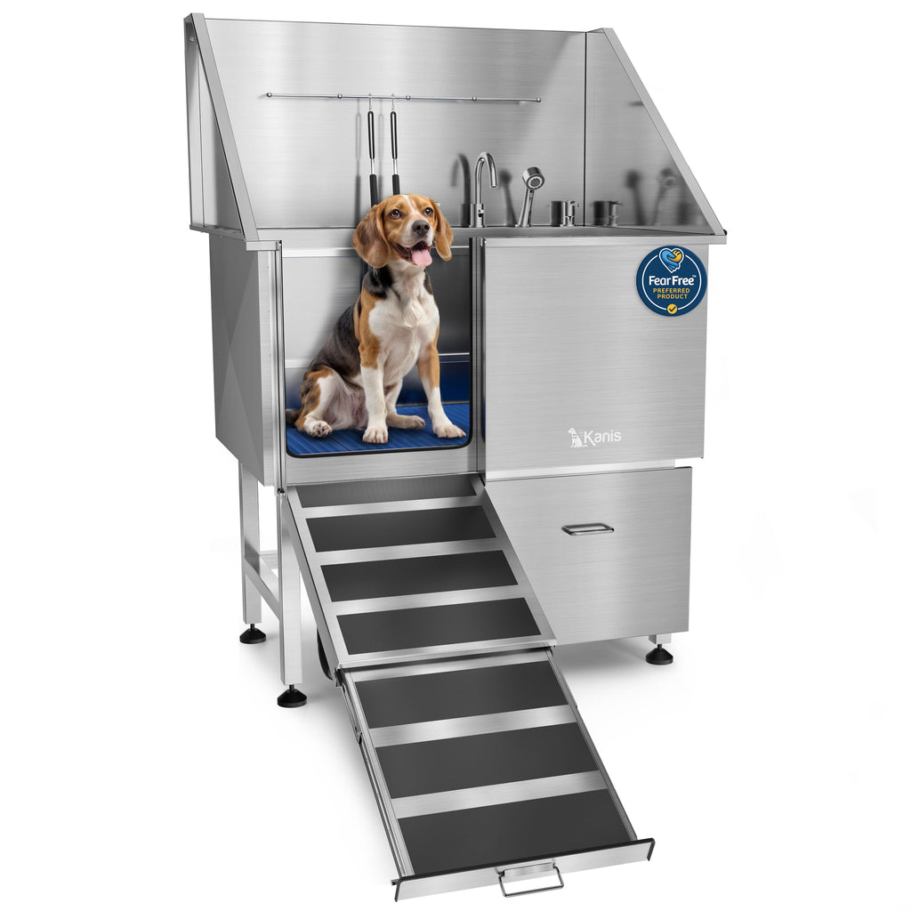 Stainless Steel Dog Washing Station with Shower