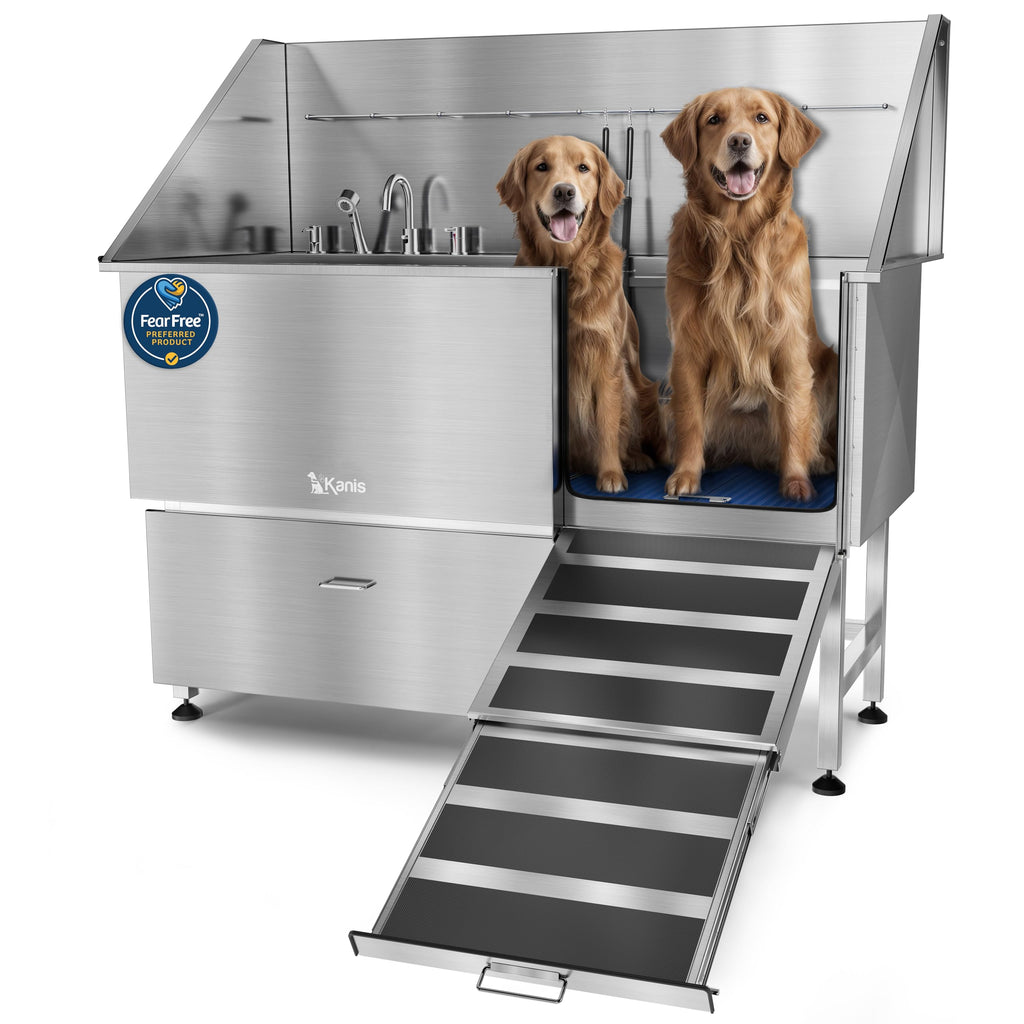 Stainless Steel Dog Washing Station with Shower