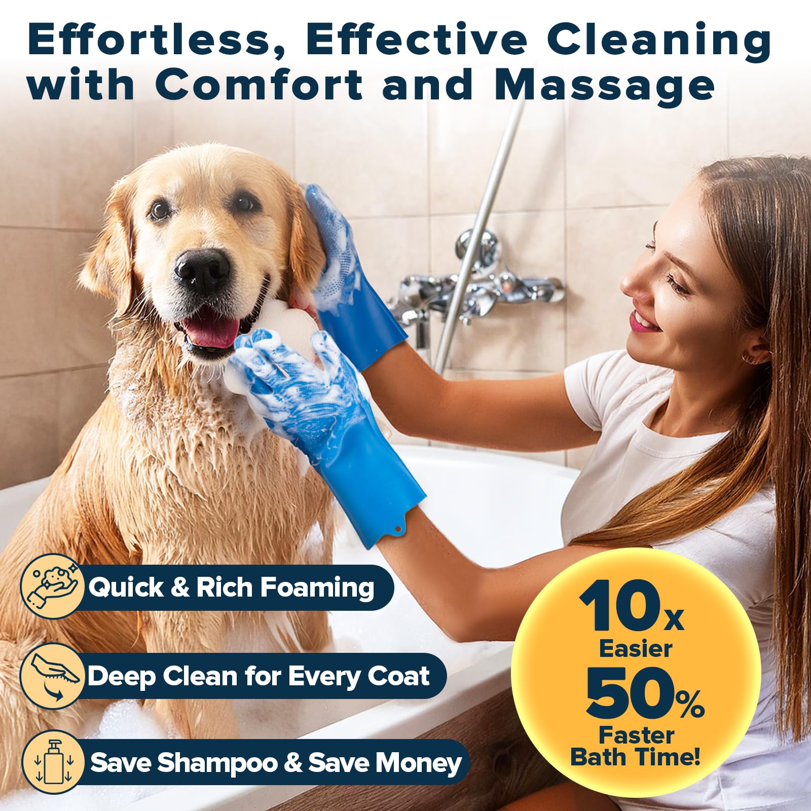 6PCS Pet Grooming Kit for Dogs and Cats
