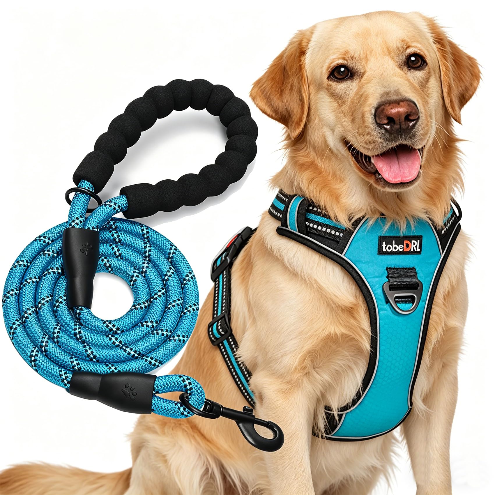 Reflective No Pull Dog Harness with Leash