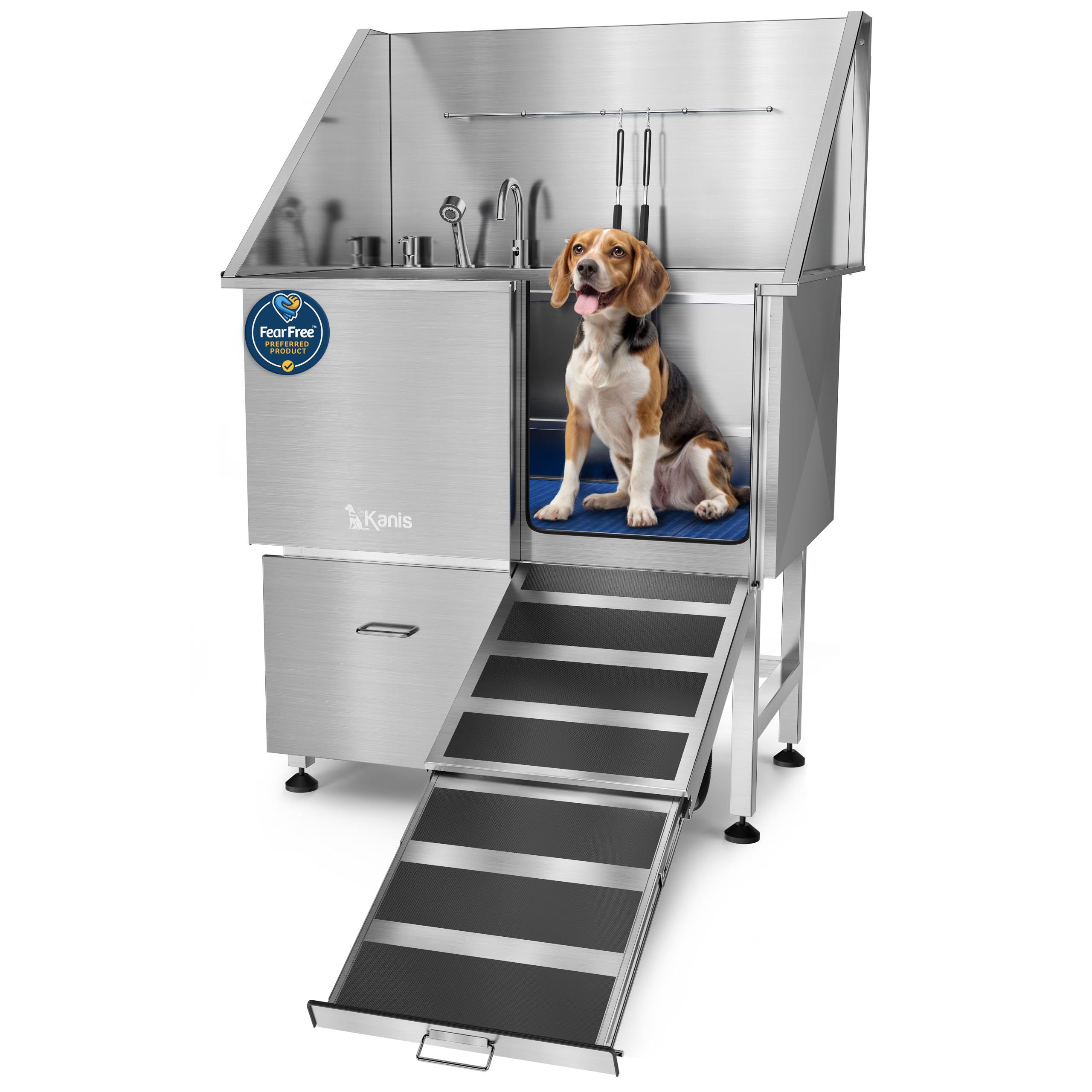 Stainless Steel Dog Washing Station with Shower