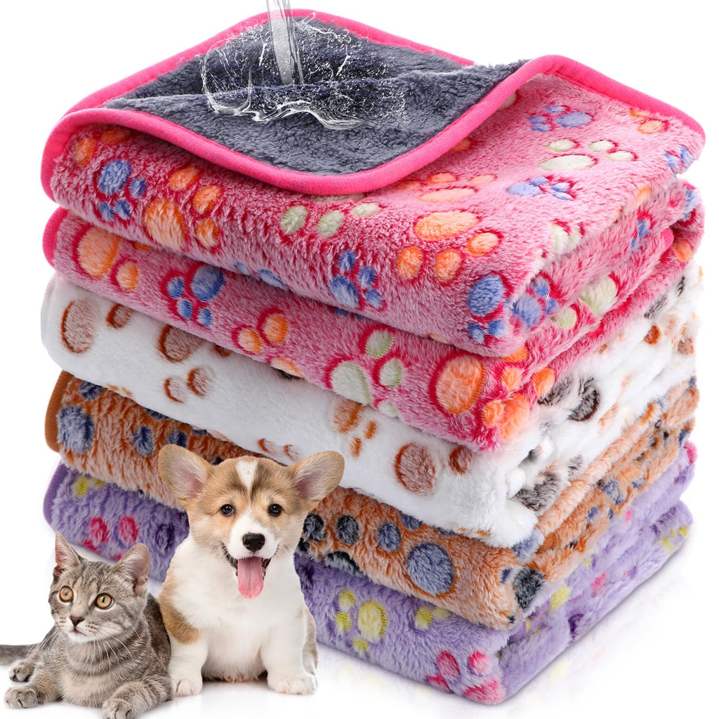 Waterproof Pet Blanket and Puppy Pad Set